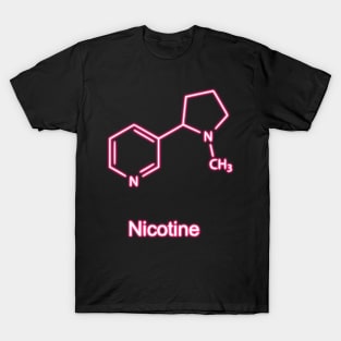 Nicotine molecule T-Shirt
